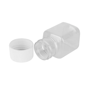 Wholesale New Square <b>Bottle</b> 30cc PET Plastic <b>Bottle</b> Pharmaceutical Grade for Vitamins and <b>Pills</b> from Vietnam - Product Image 5