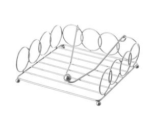 Vaisselle Tissu Décor Porte-Serviettes pour Hôtel Fournisseurs Argent Couleur Table Décor Serviette Stand Meilleure Vente Porte-Serviettes - Product Image 1