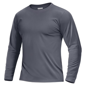 T-shirt de sport respirant à séchage rapide anti-UV en polyester et élasthanne pour homme Logo personnalisé Tenzo Intl Confort flexible Rash Guard - Product Image 4