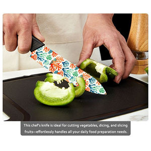 Stock 2 <b>Sets</b> High Quality Ceramic Utility <b>Knife</b> <b>Set</b> Plastic Handles Dishwasher Safe Non-Stick Coating Ambidextrous Multi-Purpose - Product Image 6