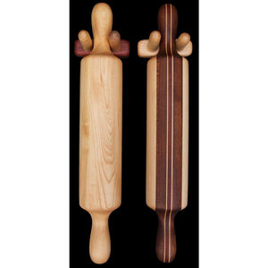 Rouleau à pâtisserie en bois de conception fantastique rouleau à pâtisserie en bois naturel de qualité exclusive rouleau à pâtisserie en bois traditionnel par le fournisseur indien - Product Image 4