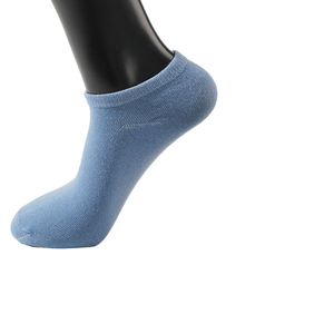 Calcetines Cortos para Hombre, Primavera/Verano, Color Sólido, Antiolor y Antitranspirantes, Calcetines Cortos de Tubo, Finos, Negros, Calcetines Náuticos para Hombre - Product Image 5