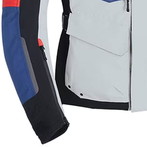 Chaqueta de Motociclismo de Turismo de Secado Rápido, Transpirable, Resistente al Viento, Anti-UV, de Talla Grande, Textil Impermeable de Alta Calidad con Certificación CE - Product Image 4