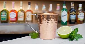 Attrayant Moscou Mule Bière Tasse Tasse Pur Cuivre Court Seau Conception En Forme pour Cocktails et Cadeaux - Product Image 4
