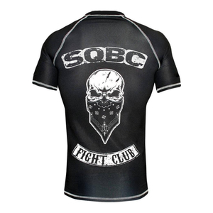 Chemises de compression d'entraînement à manches courtes OEM Best Design Training Jiu Jitsu Rashguard & MMA Gear - Product Image 6