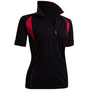 T-shirt pour femme en coton extensible 4 directions, à manches courtes, respirant, anti-boulochage, décontracté, tendance, classique, vente en gros à bas prix - Product Image 6