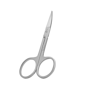 Ciseaux de beauté professionnels en acier inoxydable en céramique multicolore Ciseaux de manucure et de coupe des sourcils incurvés à pointe pointue - Product Image 5