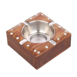 Décorations en bois de luxe avec cendrier en or ou en laiton Vente chaude et vente en gros de haute qualité et fournisseurs - Product Image 3