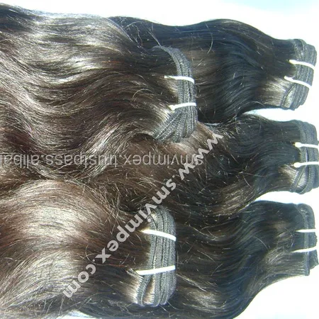 Guarantee best texture wavec human hair weaving.100% natural wavy hair extension.No shedding and tangling remy human hair