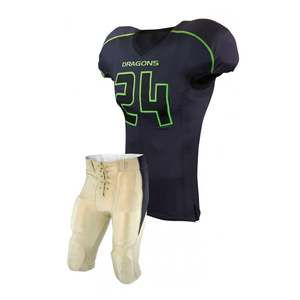 Nuevo estilo, muchos colores, diseño personalizado, uniformes de fútbol americano de alta calidad, uniforme de fútbol americano transpirable al por mayor - Product Image 3