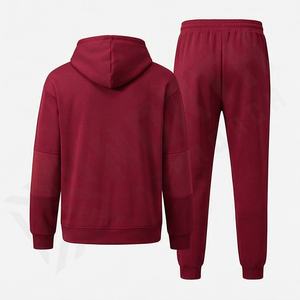 ชุดวอร์มผู้ชายสำหรับฤดูหนาว 400gsm ผ้าฝ้าย 100% สกรีนโลโก้ได้ตามต้องการ น้ำหนักเบา ระบายอากาศดี เหมาะสำหรับออกกำลังกาย ฟิตเนส วิ่ง - Product Image 2