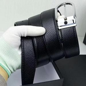 Nouvelle ceinture élégante en cuir véritable pour hommes et femmes, ceinture en cuir avec poils de vache - Product Image 2