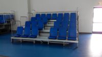 JY-769 Gradas Telescópicas Plegables Modernas, Asientos Retráctiles para Estadios, Gimnasios, Centros Deportivos Escolares