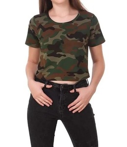 Pas cher Prix femmes haut court t-shirts coupe ample respirant demi-manches conception unie à la mode haut court t-shirt - Product Image 2