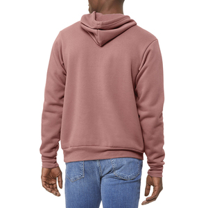 Sweat-shirt à capuche tricoté sur mesure pour homme, col rond, mélange coton-polyester de haute qualité, imperméable, anti-rétrécissement, 400g, fabrication OEM - Product Image 3