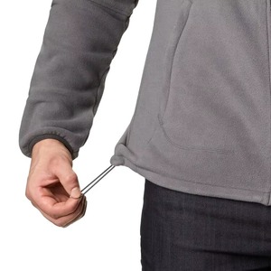 Veste polaire d'hiver ample pour l'extérieur Streetwear Oversized Men's Plus Size Zipper Waterproof Front Logo Custom Logo Polar - Product Image 5