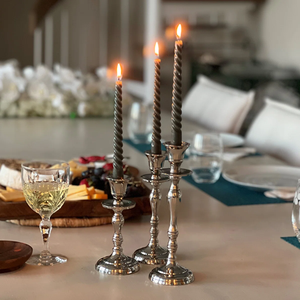 Portavelas de Metal Más Popular, Juego de 3 Frascos para Velas Únicos, Regalos para Invitados de Boda, Decoración para Sala de Estar y Hogar - Product Image 6