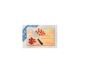 Tabla de cortar de madera de bambú natural de diseño moderno para cocina, verduras, frutas, queso y comida rápida, producto indio - Product Image 2