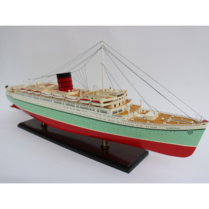 RMS Caronia Handicraft Wood Cruise Ship Model High Quality Hand Painted for Home Decoration or <b>Gift</b> Craft - Product Image 4