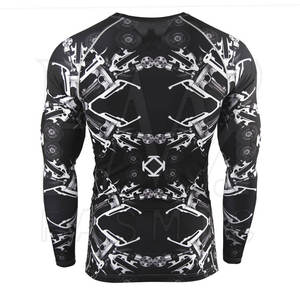 Mejor Precio al por mayor Sublimación Impreso Rash Guard Personalizado Peking Poliéster Material Ropa - Product Image 3