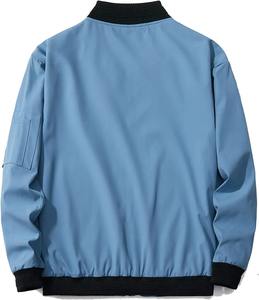 Trending wholesale <b>Men's</b> Slim Sportswear Windbreaker Waterproof <b>Jacket</b> Casual <b>Bombers</b> Flight Softshell <b>Jacket</b> custom logo - Product Image 2