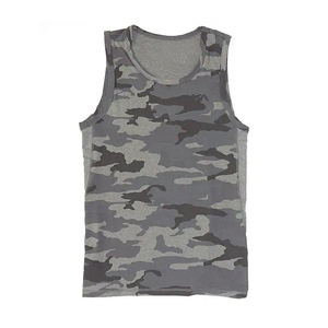 Hommes décontracté été conceptions Gym entraînement Stringer débardeurs musculation Fitness gilet avec étiquettes de logo personnalisé prix réduit - Product Image 2