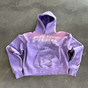 เสื้อฮู้ดผ้าฝ้าย100% สำหรับผู้หญิงพิมพ์ลาย DTG โลโก้แบบกำหนดเองสำหรับฤดูหนาวดีไซน์แบบมีฮู้ด - Product Image 5