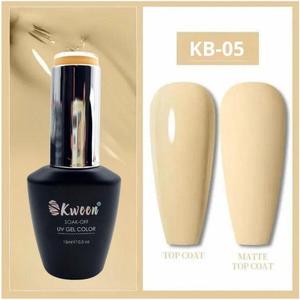 Vernis à ongles en gel KWEEN PRO Series 15ml, à retirer par trempage, lampe UV LED, manucure, salon, DIY, cadeau - Product Image 4