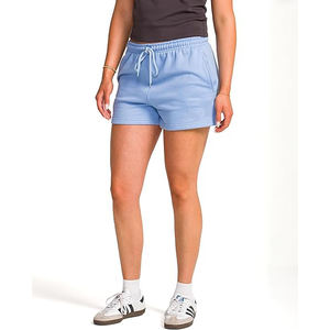 Shorts décontractés pour femmes en molleton, toucher doux, coupe ample, coton, pour se détendre, été, quotidien, confort - Product Image 3