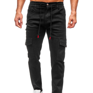 Pantalons cargo de jogging pour hommes, pantalons utilitaires décontractés, streetwear, vêtements de voyage en plein air - Product Image 6
