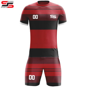 Uniforme de football de haute qualité Vêtements de sport-Uniforme de football en polyester 100%, uniforme de football pour hommes de la meilleure qualité fabriqué au Pakistan - Product Image 1
