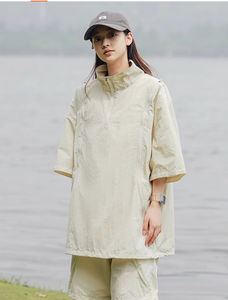 ชุดวอร์มสองชิ้นสำหรับเล่นกีฬาสำหรับผู้ใหญ่กางเกงขาสั้นสำหรับฤดูร้อนน้ำหนักเบาสามารถออกแบบโลโก้ได้ตามที่ต้องการ - Product Image 6