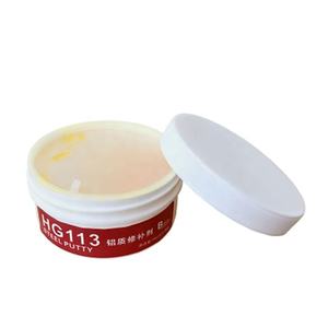 Mastic époxy à deux composants en fonte robuste pour la réparation rapide et <span class=keywords><strong>permanente</strong></span> des métaux, adhésif, 1 lb, boîte - Product Image 4