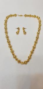 High Fashion Dubai Gold 24KT Plated <b>Jewelry</b> Sets for Women New Arrival Four Gram Charm Designs - Product Image 5