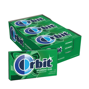Orbitt กล่องแช่แข็งรสมินต์สำหรับเคี้ยวหมากฝรั่งไร้น้ำตาล14ชิ้น12แพ็ค - Product Image 4