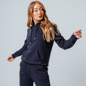 Ensemble pantalon de survêtement et sweat à capuche pour femme Ensemble deux pièces Survêtement de sport pour femme Ensemble sweat à capuche et jogger en éponge française - Product Image 3