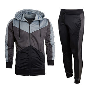 Ensemble de sweats à capuche en noir et blanc, sweats à capuche de créateur, sudaderas hombre, sweat-shirt surdimensionné, épaules tombantes, manches longues, pour hommes - Product Image 1