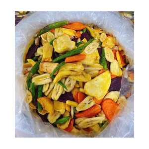 Tropical Mixed Dry Fruits and Vegetables Natural Snack OEM Frito Mix Fruit Chips - Product Image 1