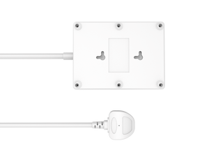 4 AC cửa hàng công nghiệp ABS mở rộng ổ cắm bảo vệ tăng với 2 USB-A và 2 cổng USB-C - Product Image 5