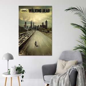 Digital Printed the Walking Dead <b>Poster</b> Dead City From Season 1 for Decorative Usage - Product Image 2