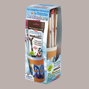 Kit de desayuno de 2 piezas que incluye taza de leche mágica Polaretti y pajitas desechables - Product Image 2