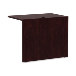 Alera Valencia Series Reversible Return/Bridge Shell 35 pulgadas. X 23.63 Pulgadas X 29.5 Pulgadas Acabado en caoba de 35 pulgadas. Escritorio de Oficina X 23.63 - Product Image 4