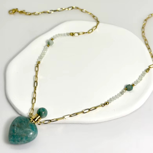 Mùa Hè Thiết Yếu Moonriver Thép Không Gỉ Vòng Cổ Đơn Giản Phong Cách Thiết Kế Sợi Với Đá Tự Nhiên Thời Trang Chokers Cho Phụ Nữ - Product Image 1