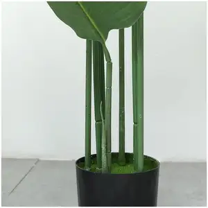 Artificial Fake Tree Plants Pot Olive Led Green Wall Decor Simulation Banyan Pot Fake Flower Set Combination Artificial Tree