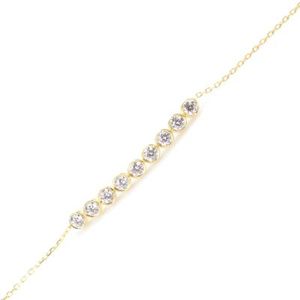 925 Sterling <b>Silver</b> 9-Row Waterway <b>Bracelet</b> with Zircon Stone Crystal <b>Bracelets</b> & <b>Bangles</b> - Product Image 1