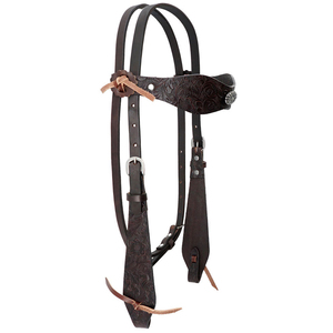 Professional High Quality Durable Full Size Outdoor <b>Equestrian</b> Leather Polo Style Adjustable Horse Bridle Factory Made Custom - Product Image 4