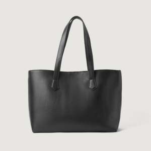 Sac à main pour femme Bianca de haute qualité, sac en cuir véritable d'été en noir, couleur unie, sac à main pour femme de haute qualité - Product Image 3