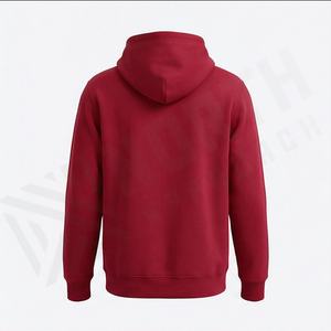 Autumn <b>Men</b> Oversized Streetwear Hoodie 350GSM <b>Thick</b> <b>Fleece</b> Pullover Sweatshirt Custom Embroidery Printing Wholesale Customized - Product Image 2