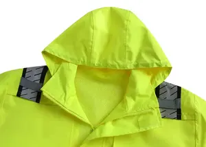 Ropa de construcción Chaqueta de alta visibilidad Ropa de trabajo de construcción Chaqueta de bombardero de seguridad Hombres - Product Image 5