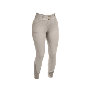Pantalones ecuestres de calidad superior para mujer, agarre de asiento completo, ajuste elástico, ropa personalizada, pantalones de montar a caballo al por mayor - Product Image 4
